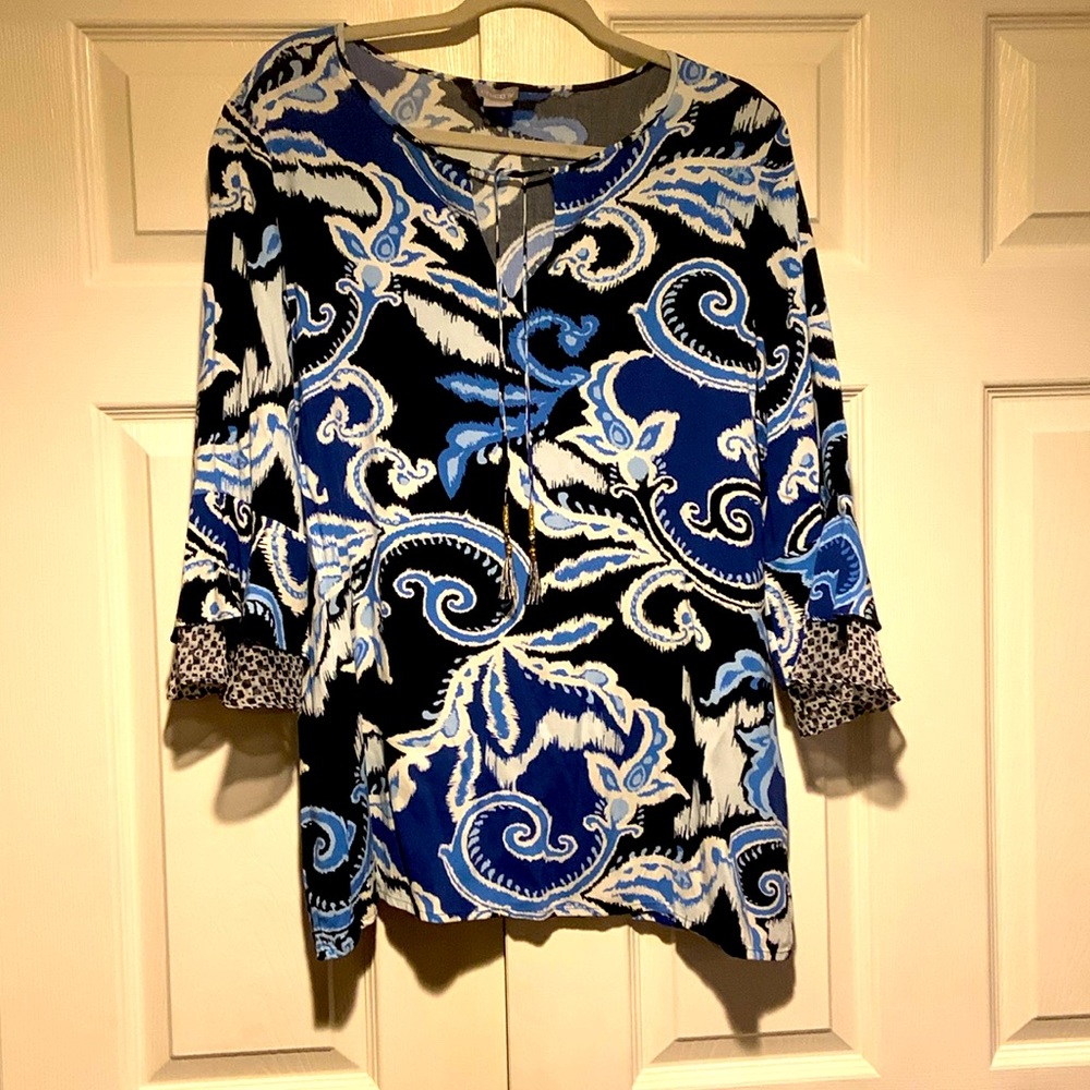 Chicos Tunic paisley print